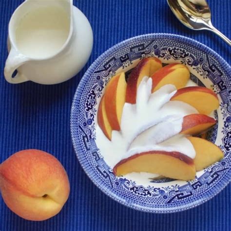 Peaches and Cream, Literally